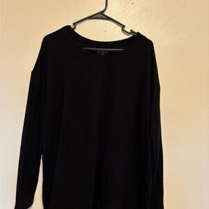 Banana Republic Black Long Sleeve Top